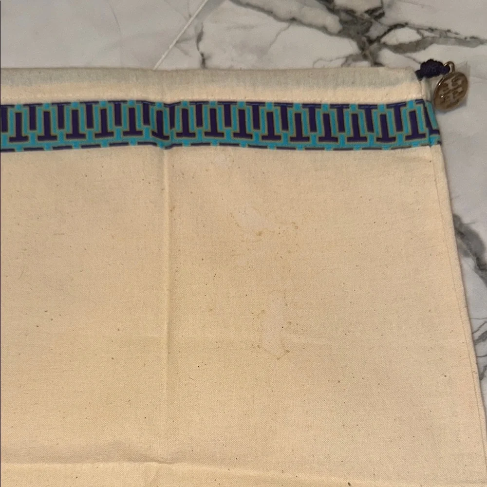 Tory Burch Dust Bag w Logo Self Tie